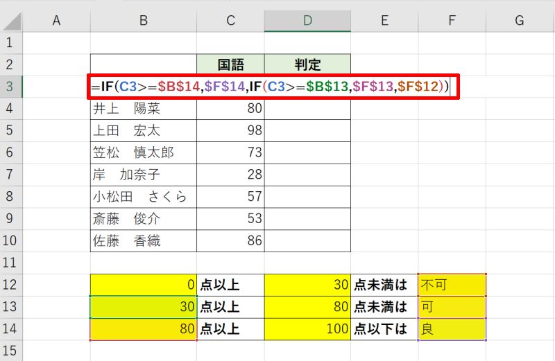 エクセルのif関数の使い方｜複数条件の設定など基本から応用まで リテラアップで仕事効率化